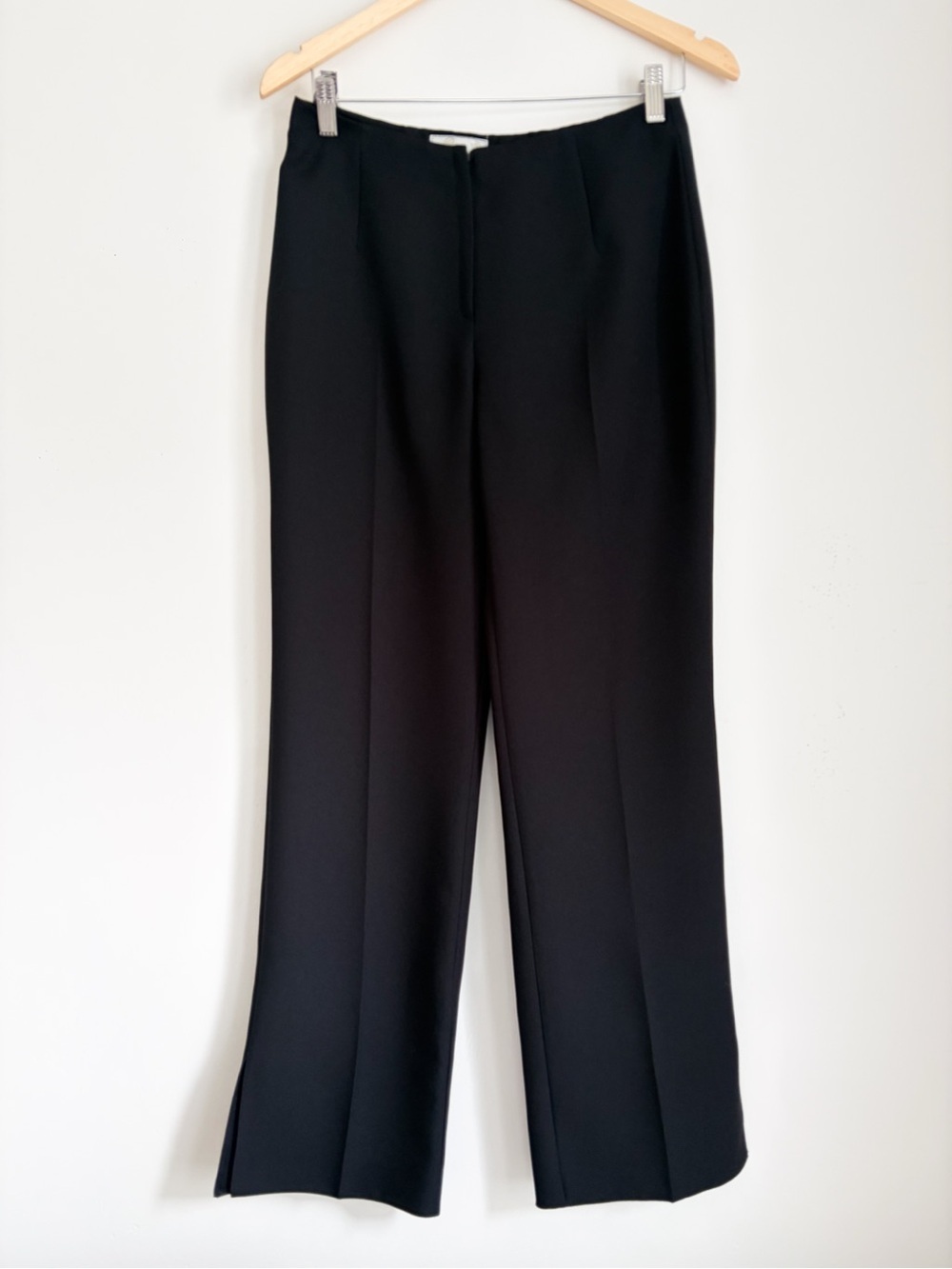 Vintage AGMIR Handcrafted Black Tailored Trousers - Made in Europe, Size EU 40